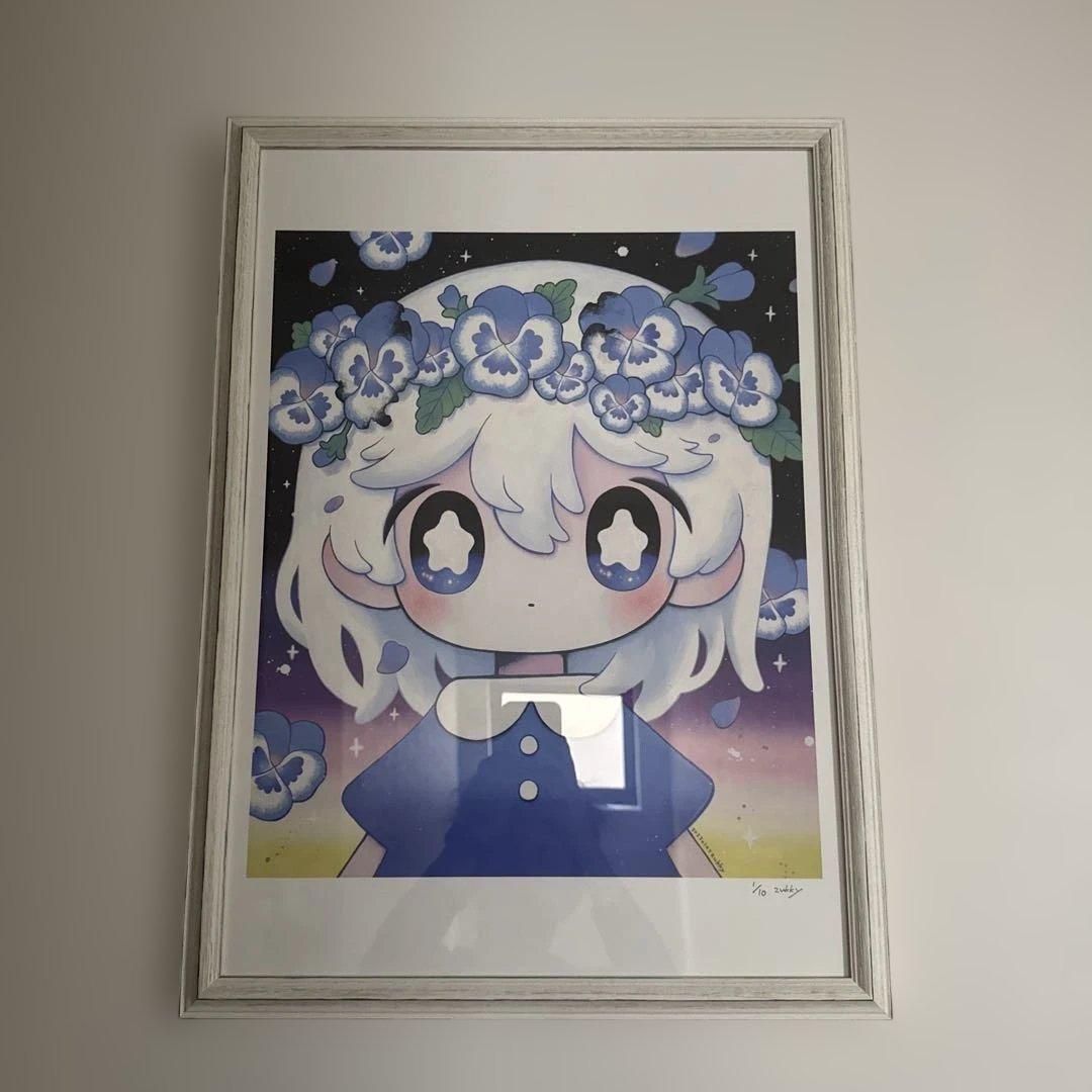 zukky 原画 初期作品 現代アート 直筆サイン入り ED 1 / 10