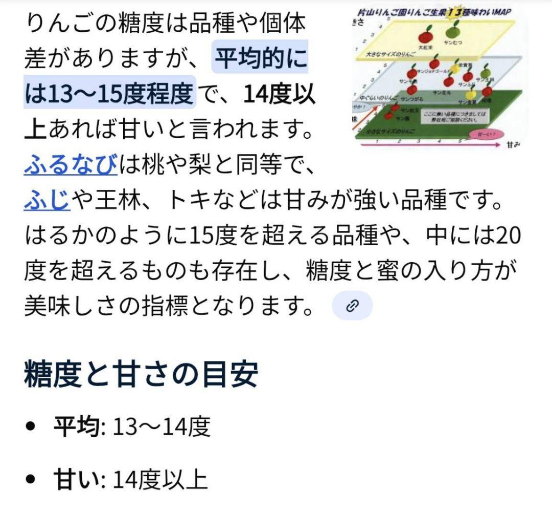糖度21%！味は贈答用クラス15キロ【シャキシャキ】信州高山村産サンフジ