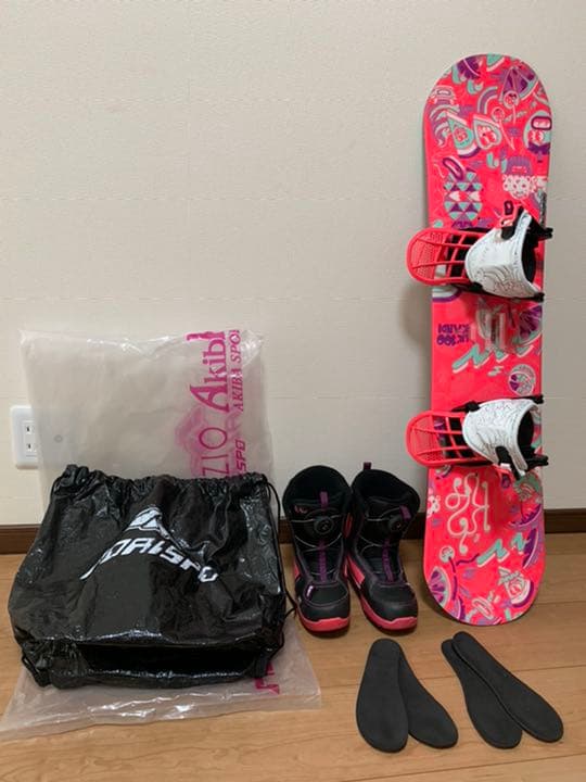 キッズ　スノーボードセット　K2