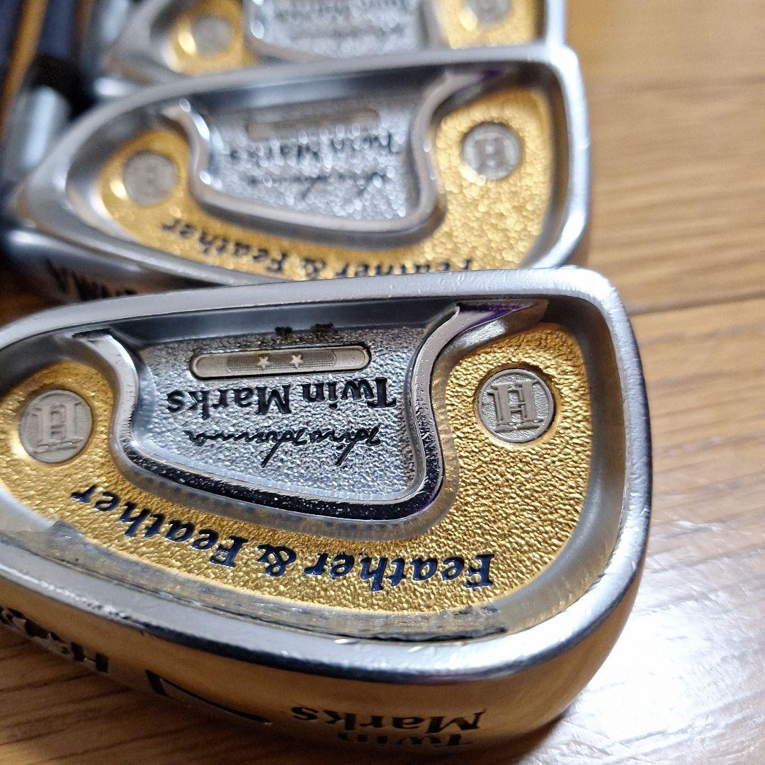 本間ゴルフ…ツインマークス フェザー&フェザー、アイアンセット