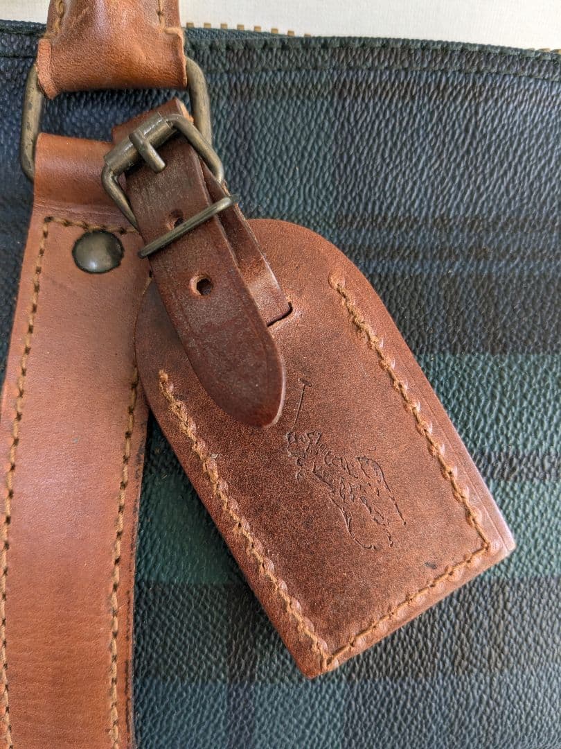 POLO RALPH LAUREN ラルフローレン ボストンバッグ チェック