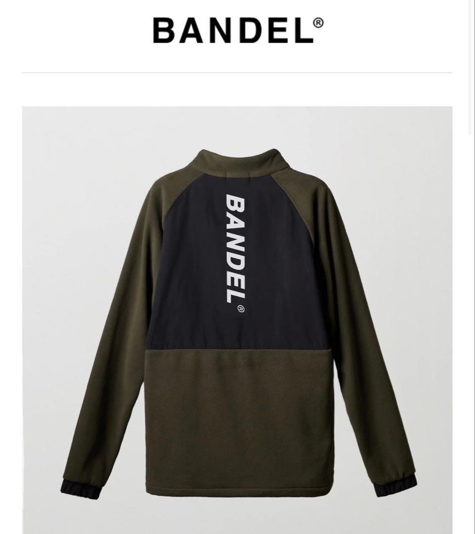 BANDEL GOLFフリースジャケット カーキ L