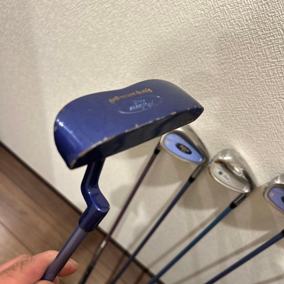 ウィルソン他　レディースL 9本　右利き　ゴルフセット