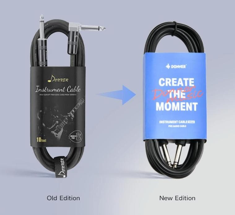 【未使用】Donner エレキギター DL-124 黒