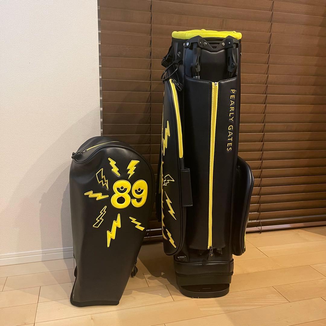 PEARLY GATES パーリーゲイツ ポケモン⚡️ピカチュウ キャディバッグ1