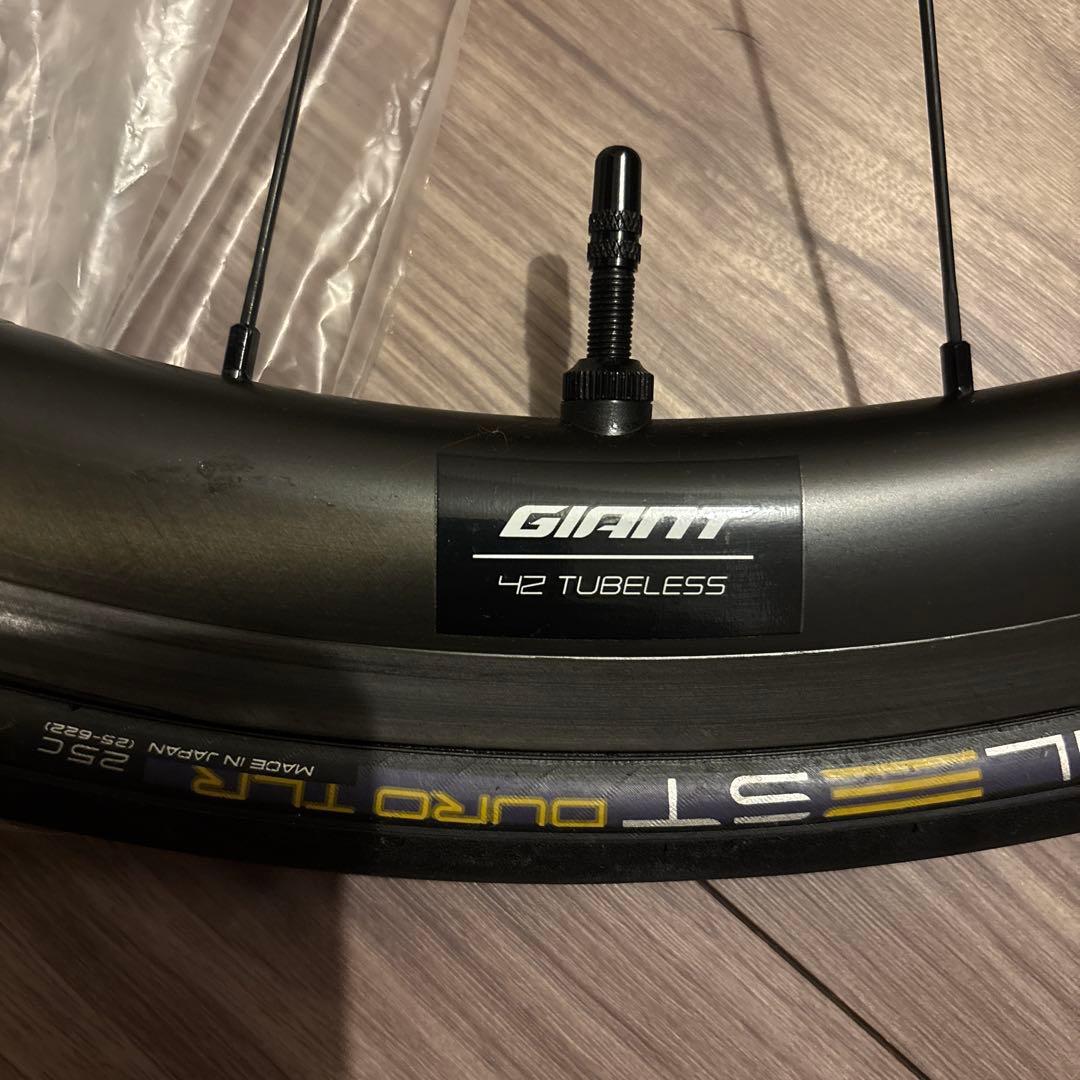 プロペルアドバンスドプロゼロ　付属ディープリムです。　交換用チューブ1本、付き。