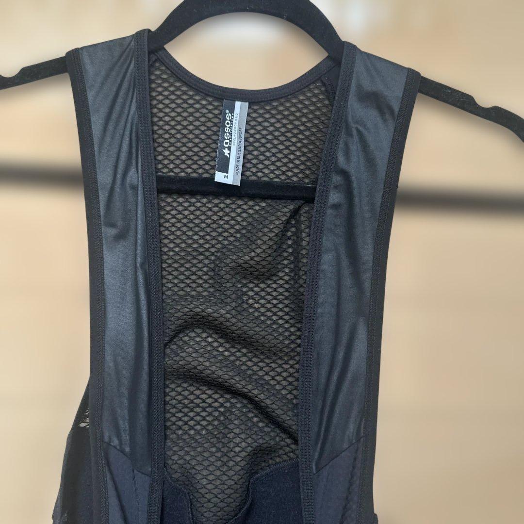 ASSOS T.607.4 ビブタイツ M ブラック　起毛