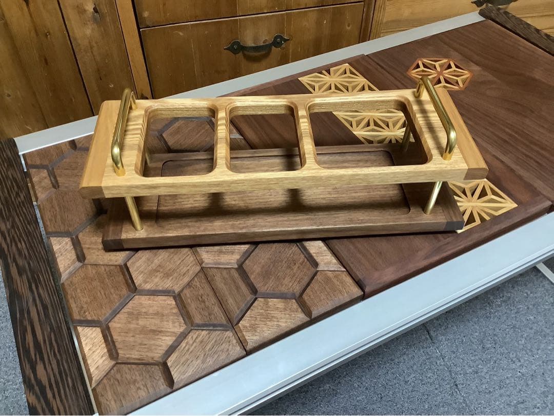 play you様IGTハーフユニットスパイスホルダーウォールナットタモタイプA