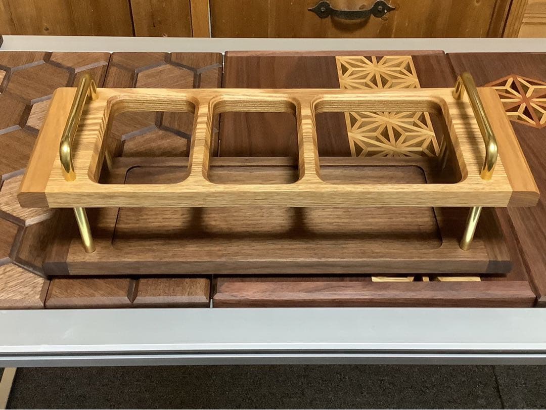 play you様IGTハーフユニットスパイスホルダーウォールナットタモタイプA