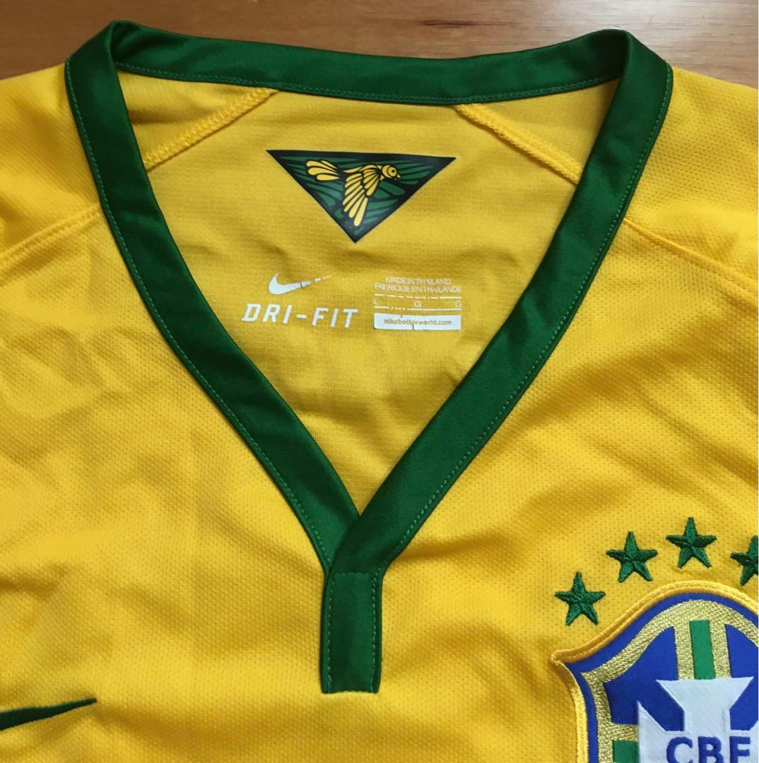 【美品】2014 FIFA W杯サッカーブラジル代表ネイマール10番ユニフォーム