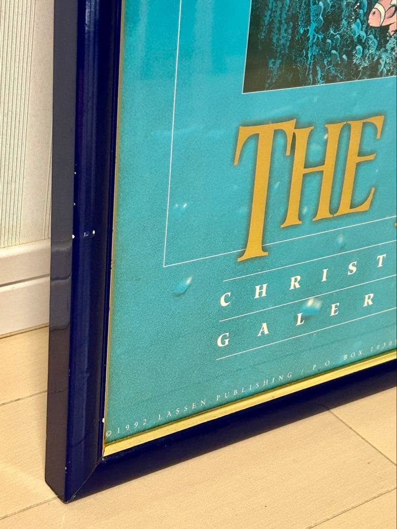 クリスチャン　ラッセン THE INFINITE WAY 額装 ポスター複製画