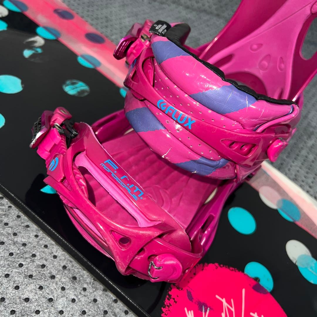 7-8回使用138cm RIDE RAPTURE×FLUX GU15 XSサイズ