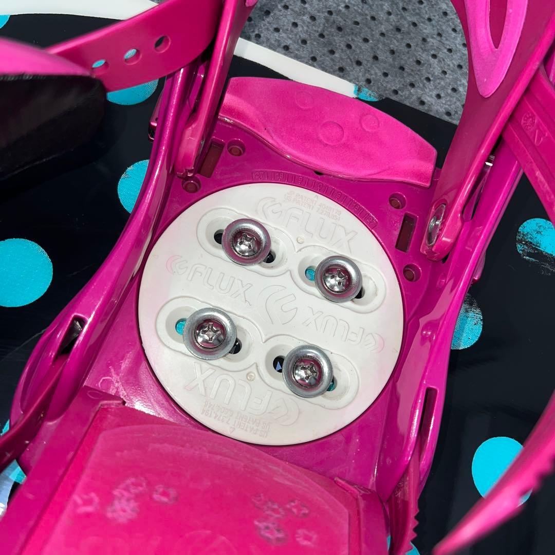 7-8回使用138cm RIDE RAPTURE×FLUX GU15 XSサイズ