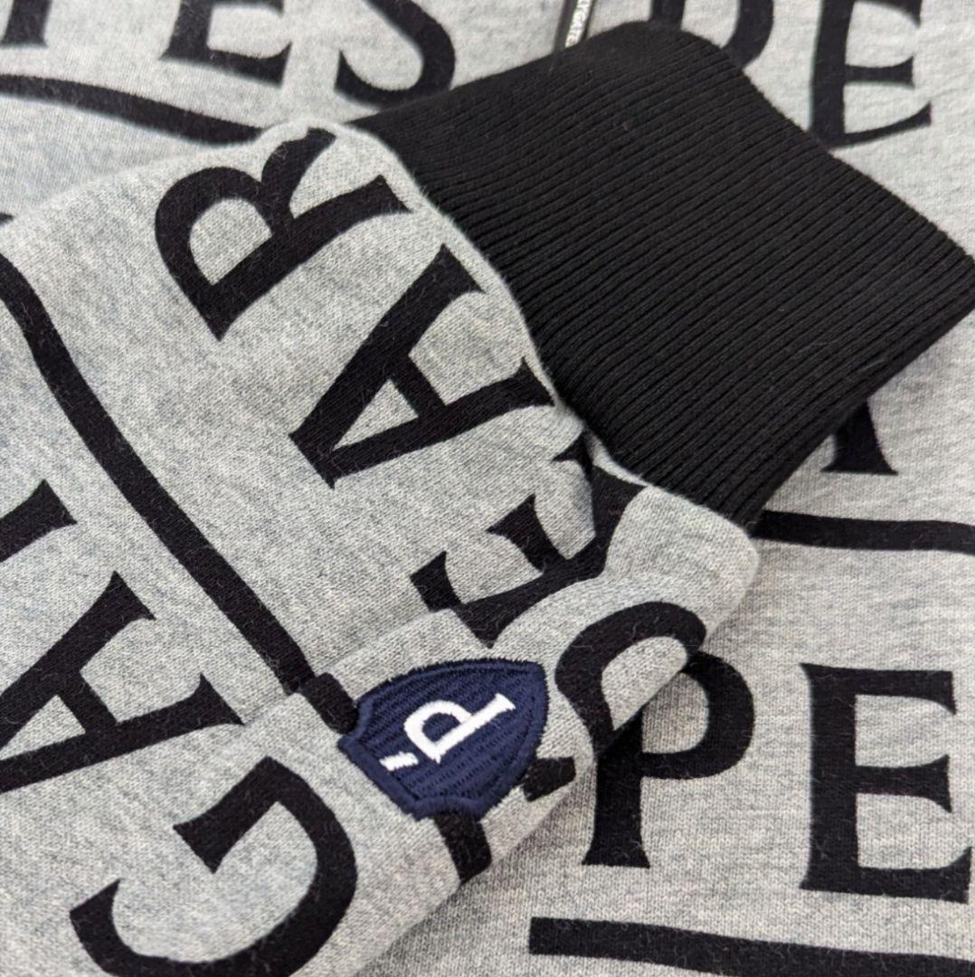 ★新品正規品 パーリーゲイツ コットン裏毛 フルジップフーディジャケット5(L)