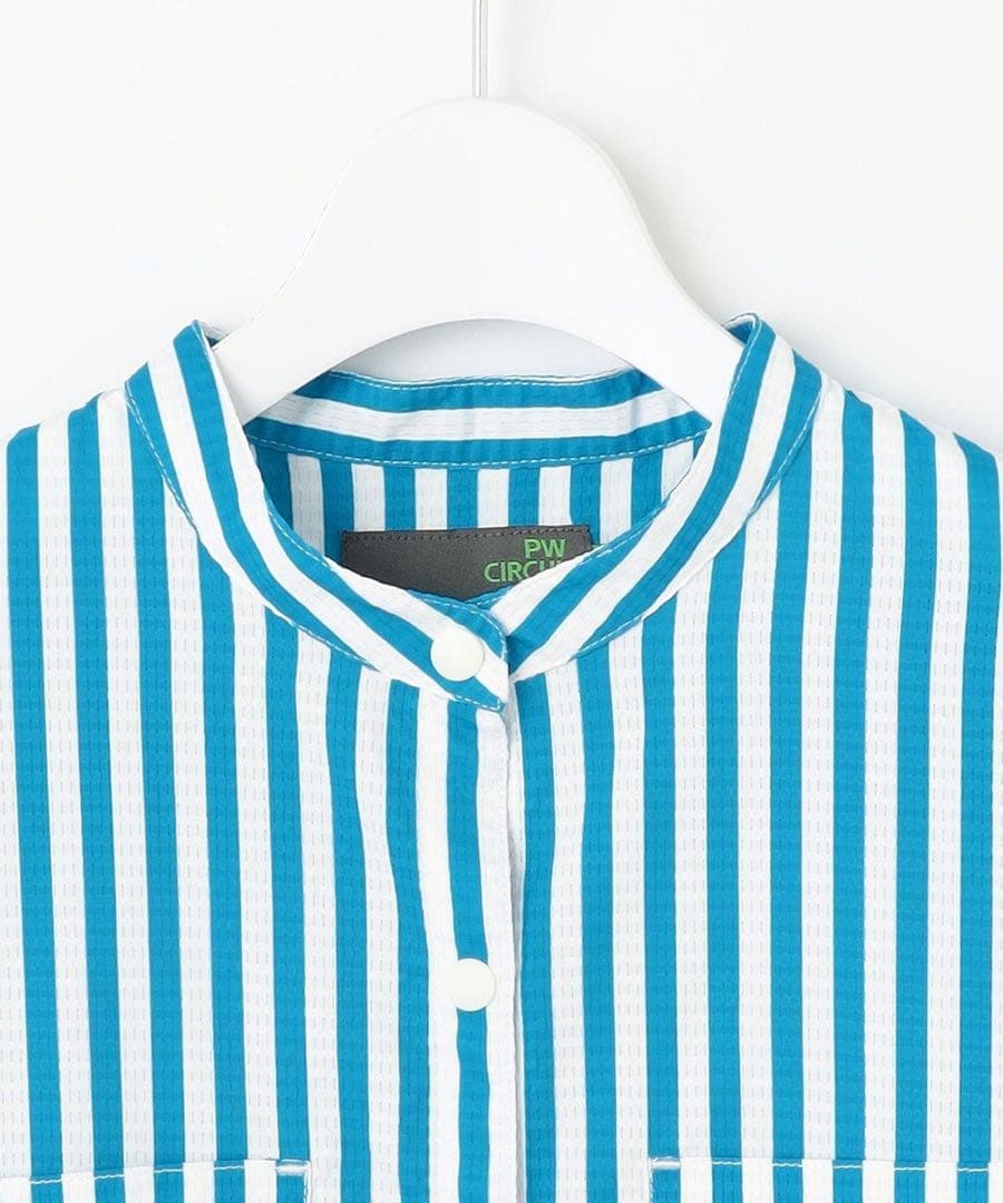 美品 PW CIRCULUS ストライプ柄ワンピ