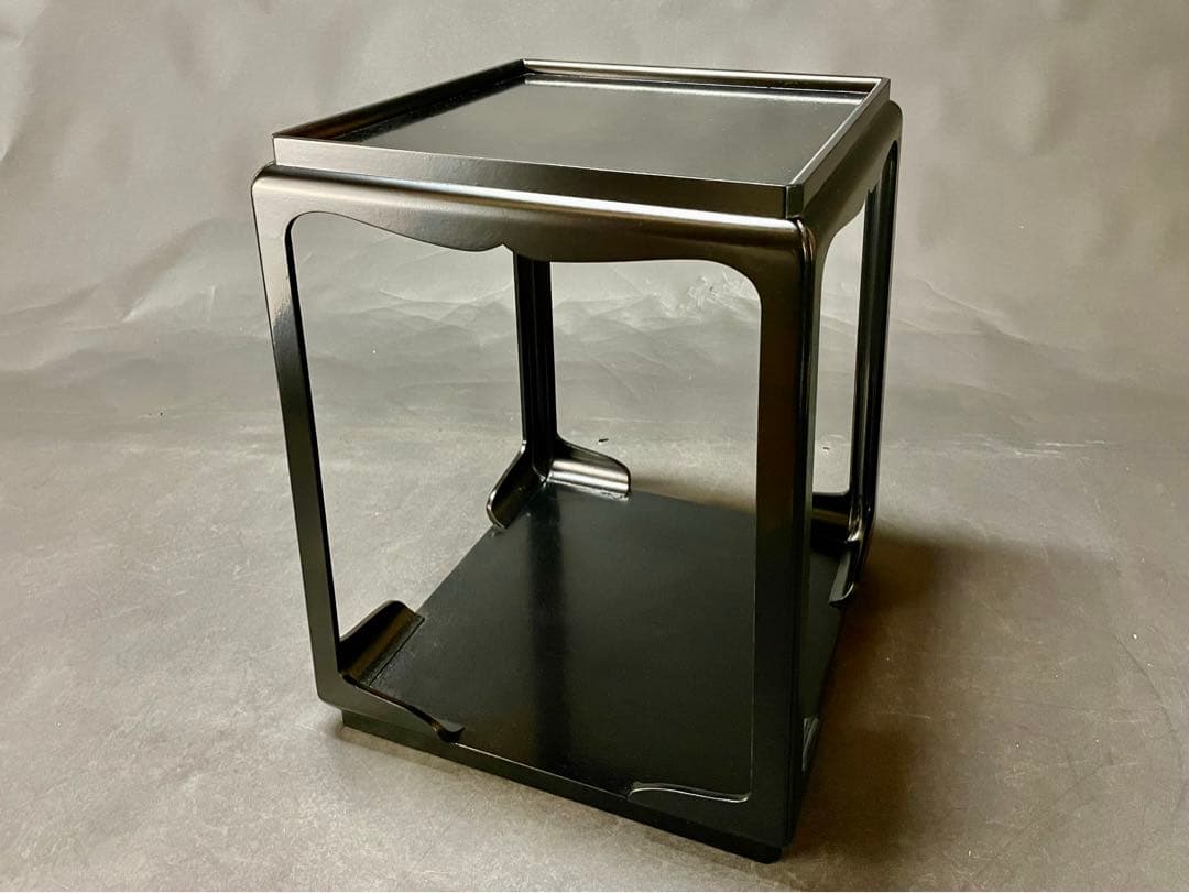 割引❗️『母』 一貫塗 高麗卓 小棚 元箱 （1119①）