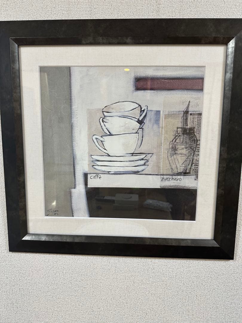 Frank dam カフェ　アート 474mm × 459mm