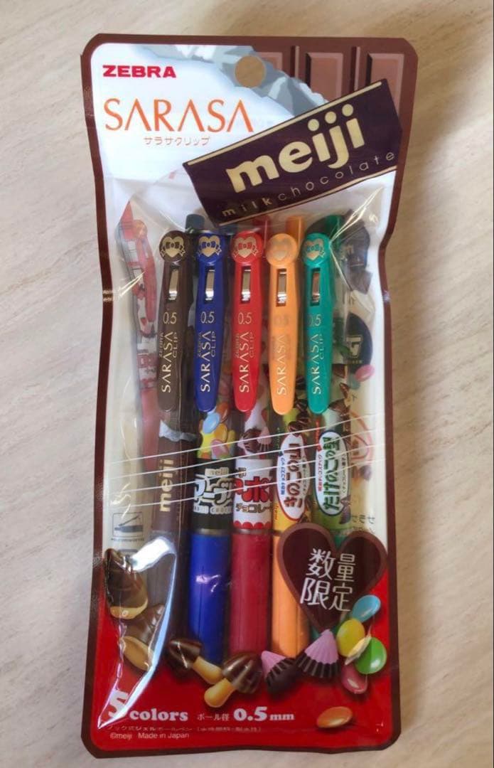 サラサクリップ　SARASA 【限定】香りつき　明治　ミスタードーナツ