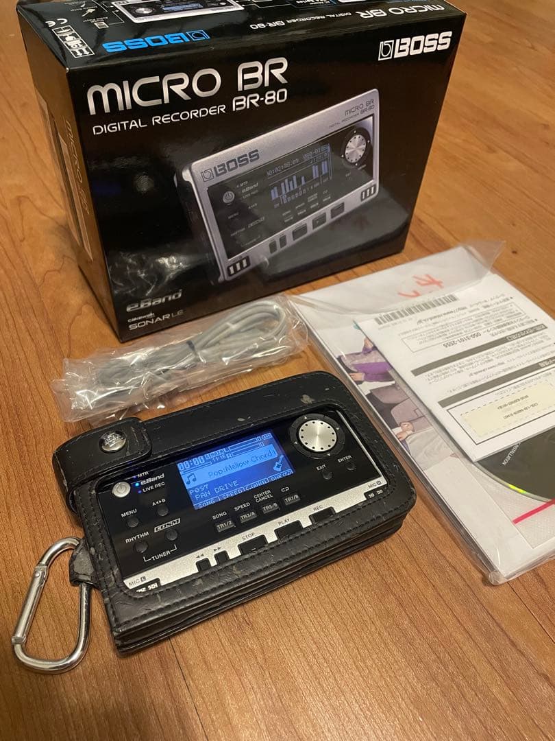 【美品】BOSS BR-80 デジタルレコーダー 付属品全て有/おまけケース付き