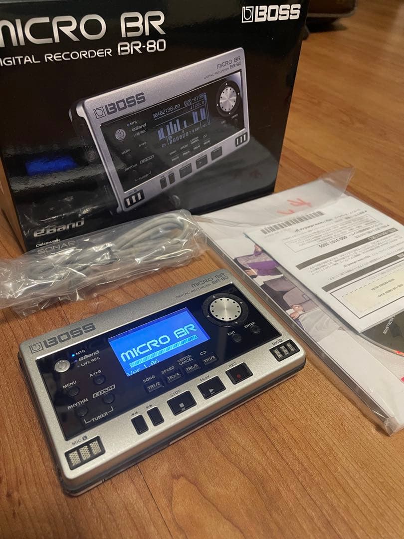 【美品】BOSS BR-80 デジタルレコーダー 付属品全て有/おまけケース付き