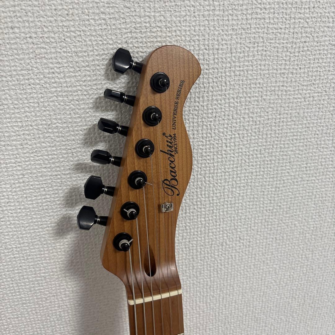 【ペグをGOTOHに変更済み】Bacchus バッカス BTE-3-RSM/M