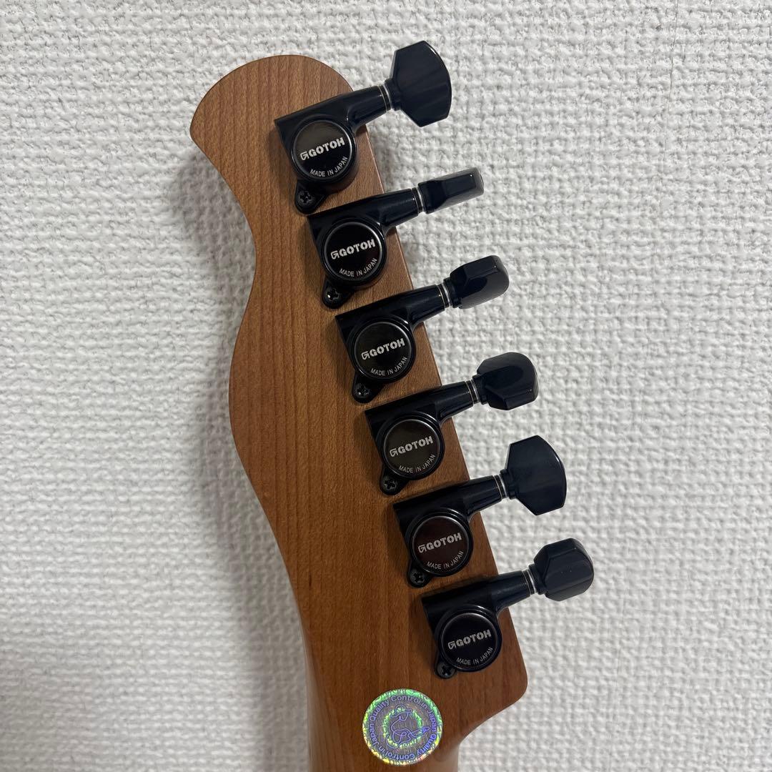 【ペグをGOTOHに変更済み】Bacchus バッカス BTE-3-RSM/M