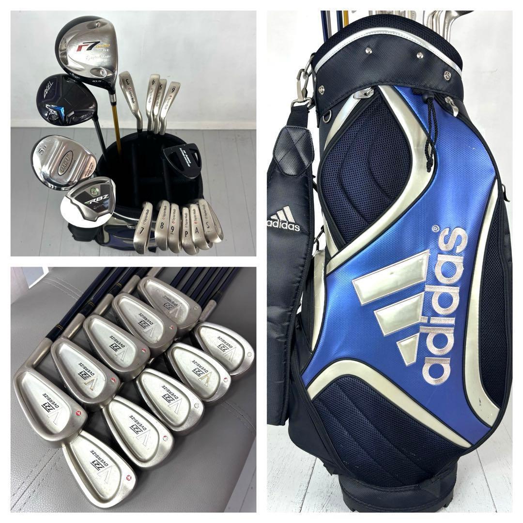 超豪華　メンズゴルフクラブ　フルセット　テーラーメイド　adidas　ゴルフ