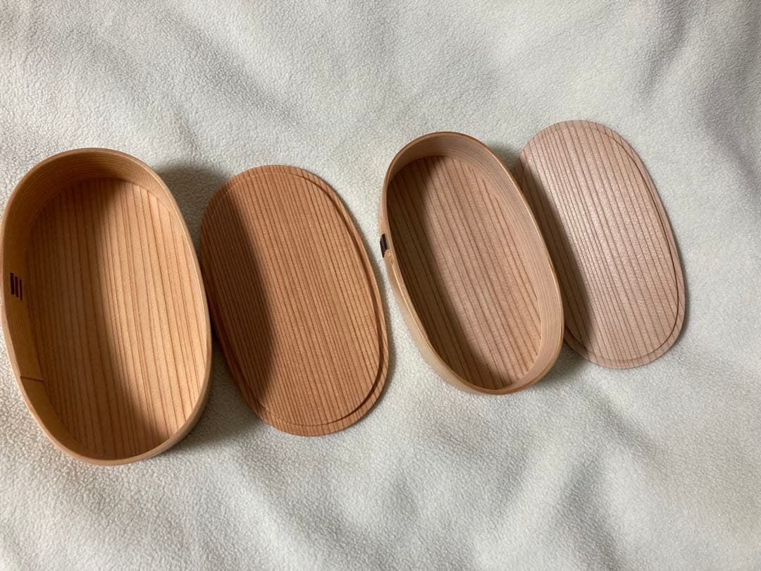 お値下げ不可です【新品】秋田県大館市 曲げわっぱ 二段