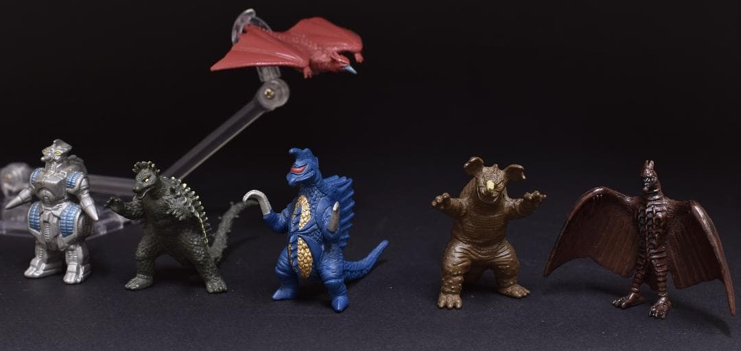 中古　食玩 ゴジラ王国１7体セット　本体のみ