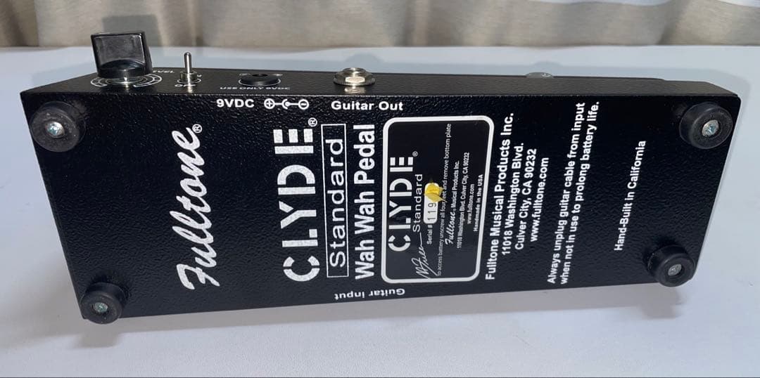 Fulltone Clyde Standard Wah Pedal ワウペダル