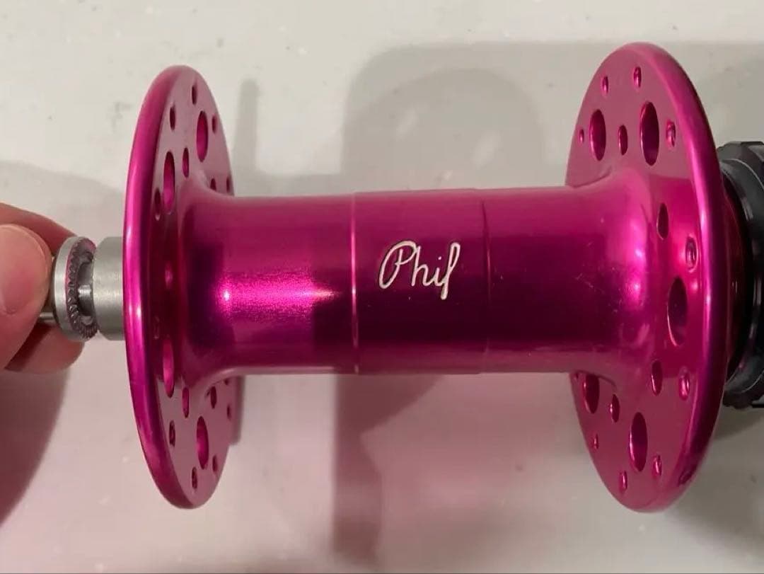 【新品】Philwood プロトラックハブ 前後＋トラックコグ セット