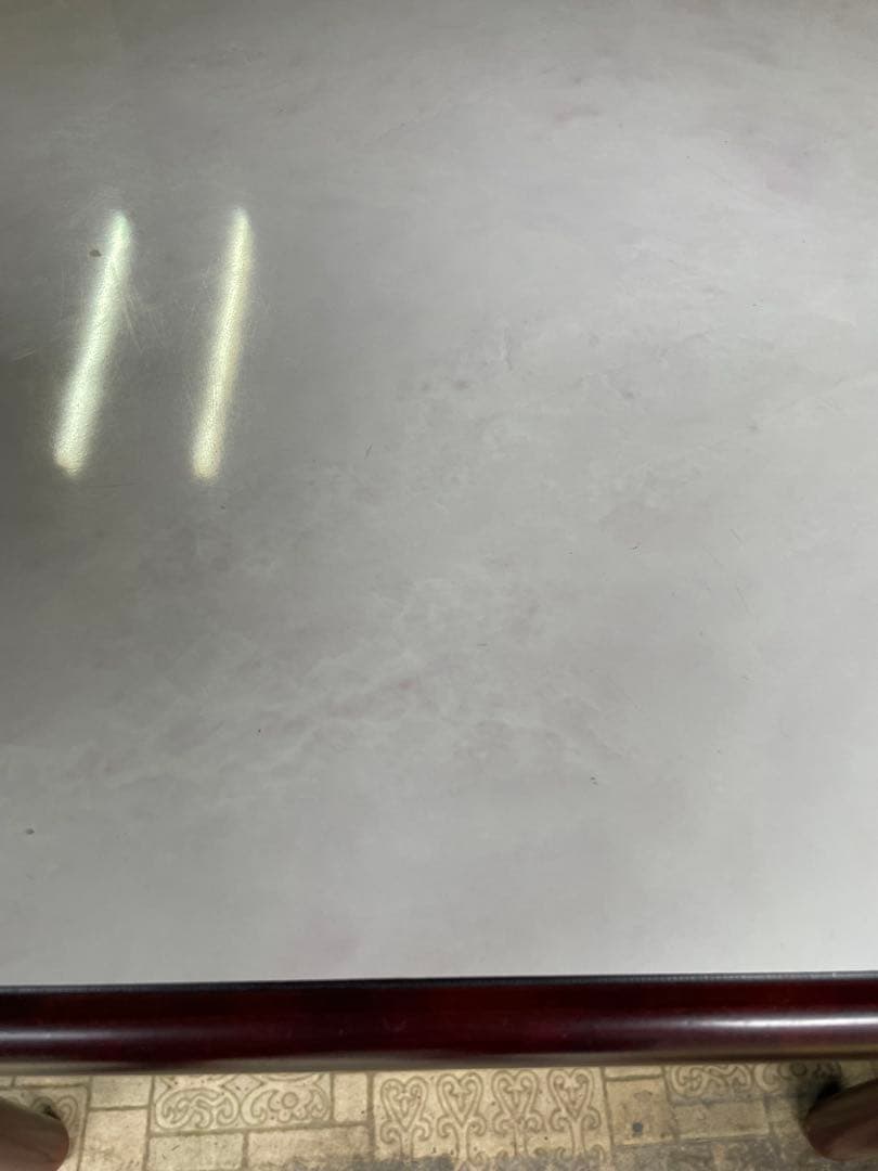 カリモク　ダイニングテーブル　ホワイト