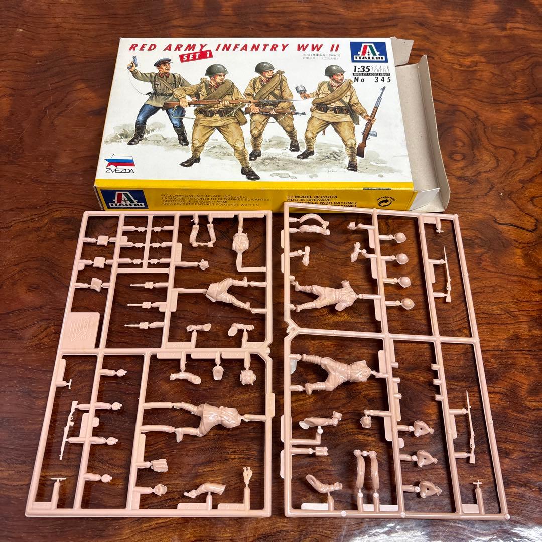 1/35 ソビエト軍模型セット (4点)0127o0128