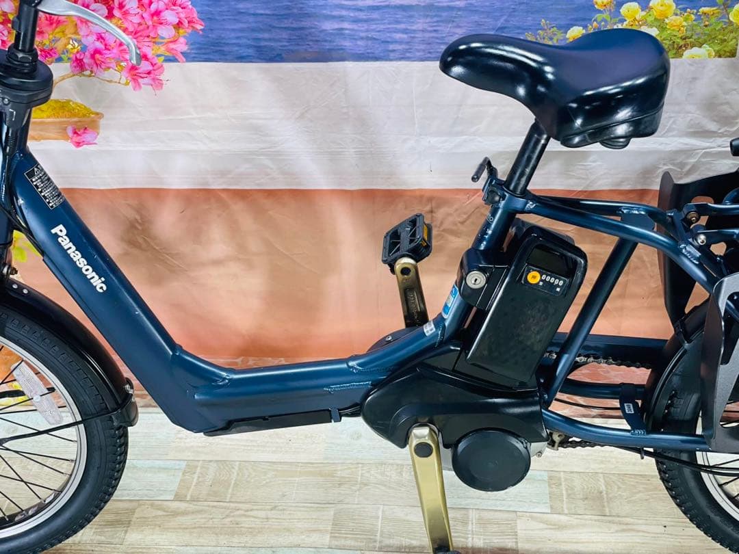 ギュットアニーズ⭐️16AH！パナソニック子供乗せ電動アシスト自転車Y3049