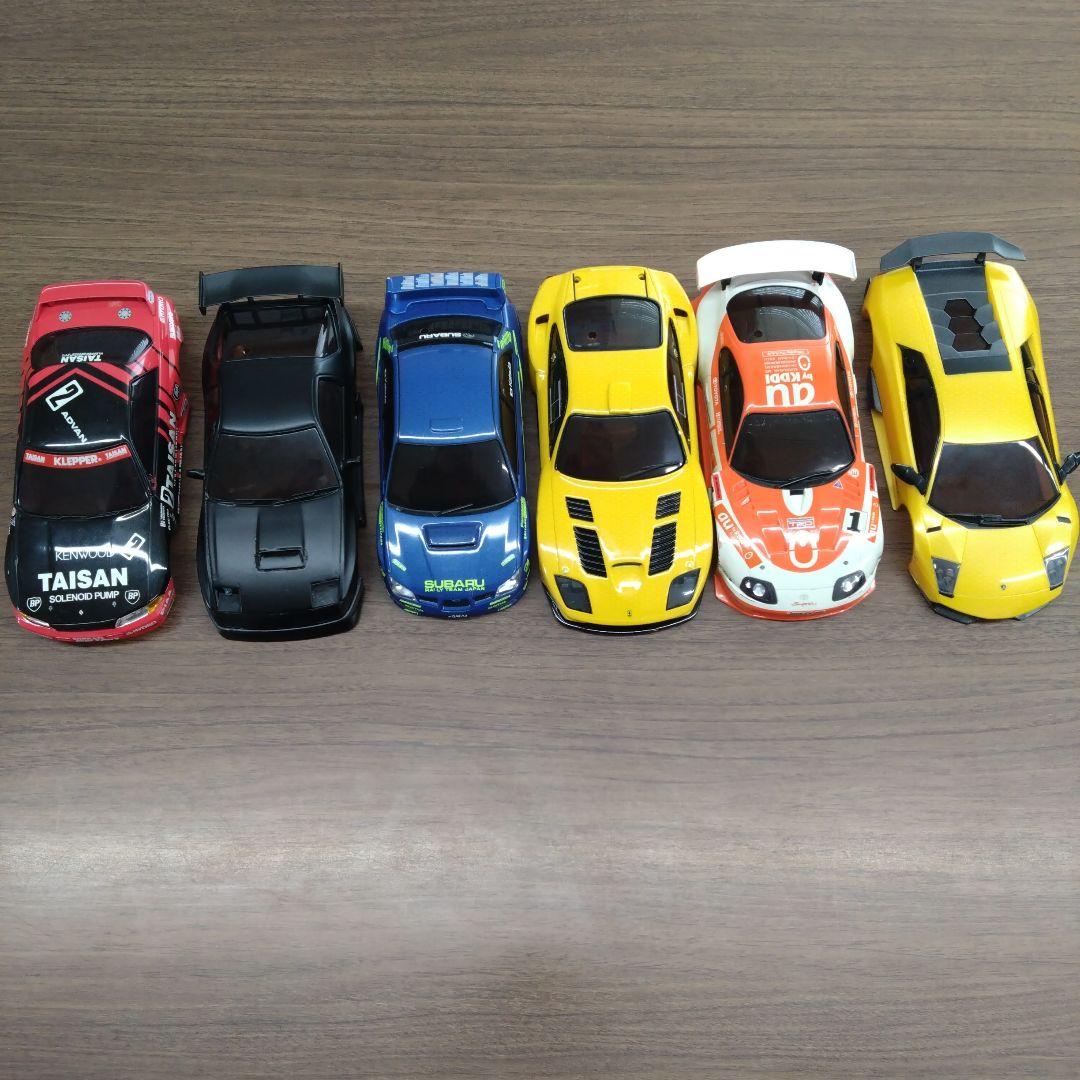 ミニッツ　ラジコンカー6台とバイク、ホイールセット