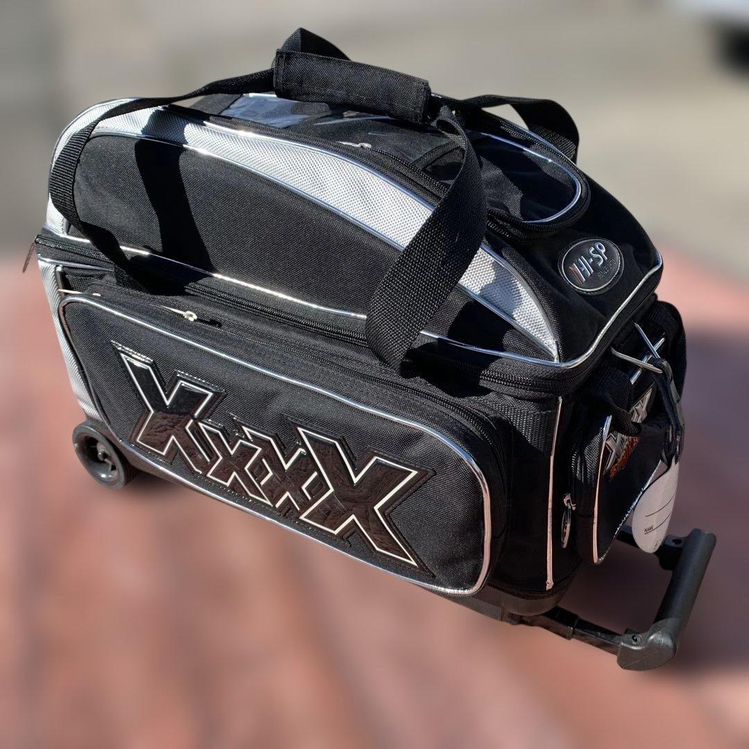 HI-SP XXXX STRIKES 2ボール用 ボウリングバッグ キャスター