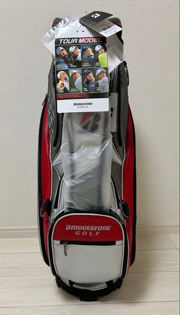 ブリヂストン キャディバッグ CBG2501 シルバー