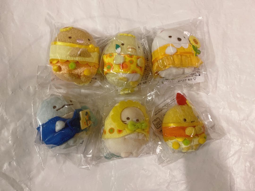 ゴッホ展　限定　すみっコぐらし　てのりぬいぐるみ　6点セット