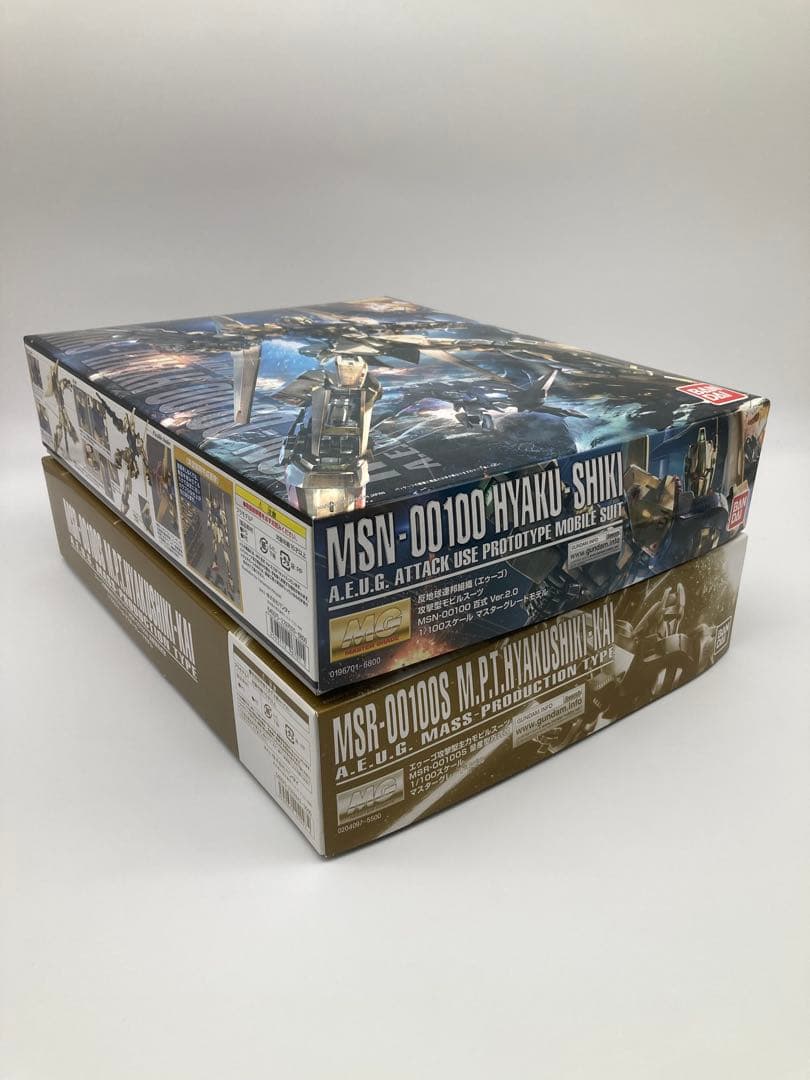 ガンプラまとめ売り ①MG百式Ver.2.0 ②MG量産型百式改