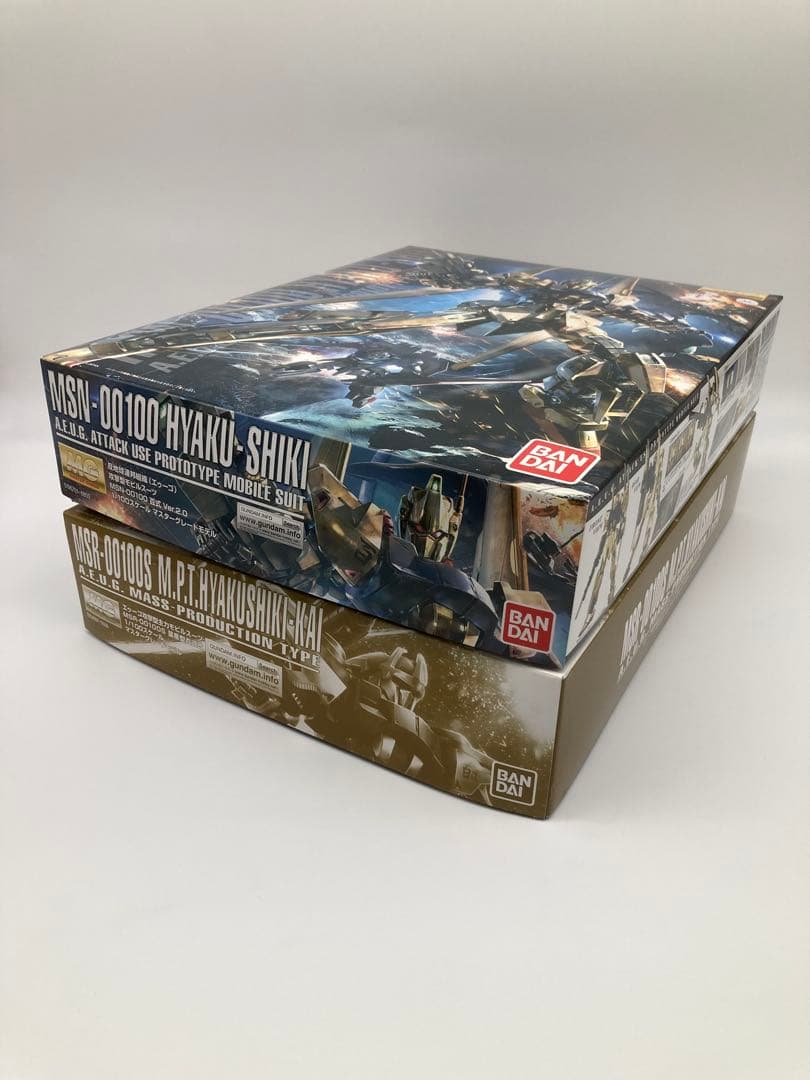 ガンプラまとめ売り ①MG百式Ver.2.0 ②MG量産型百式改