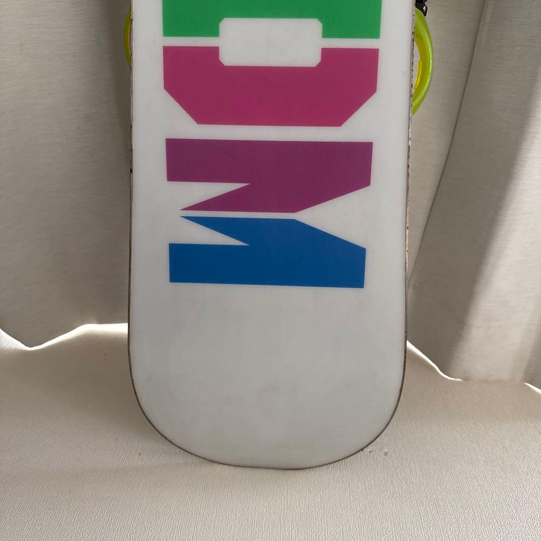 ケース付き　スノーボード板　ビンディング付き