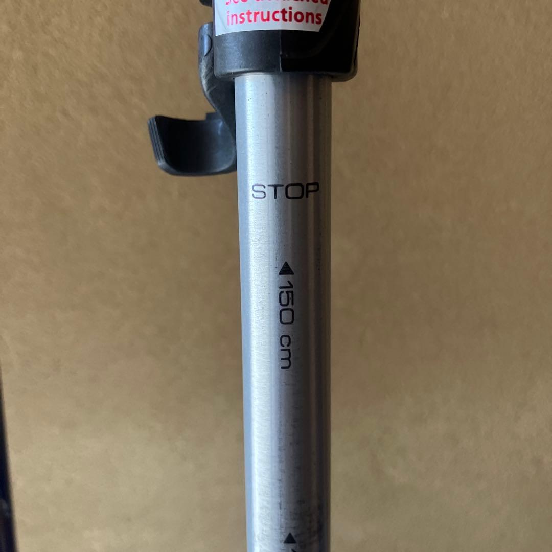  バックカントリー　スキー　2段伸縮ストック