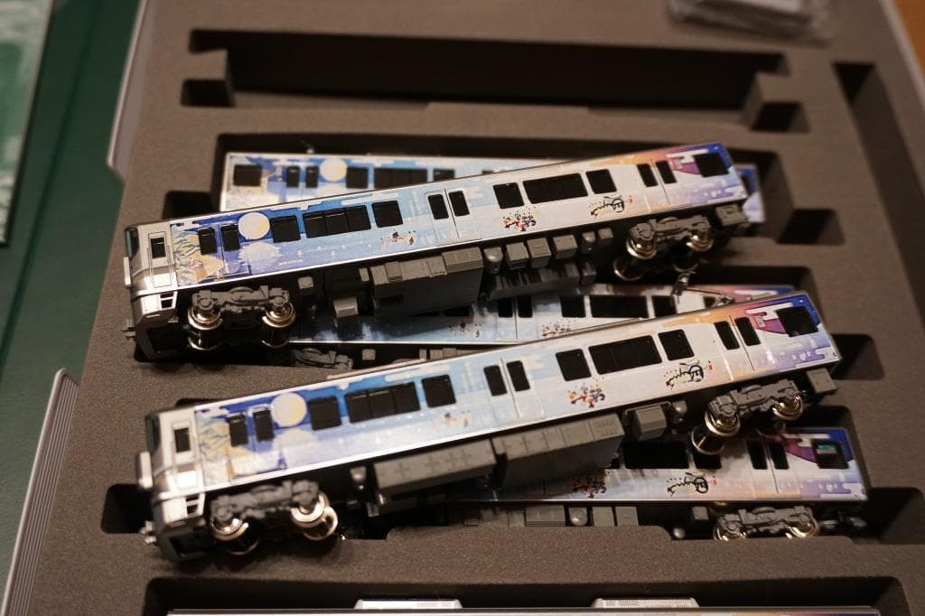 KATO 225系 びわこおおつ紫式部とれいん ラッピング仕様 6両