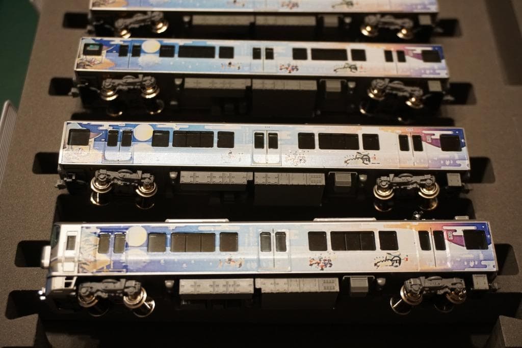 KATO 225系 びわこおおつ紫式部とれいん ラッピング仕様 6両