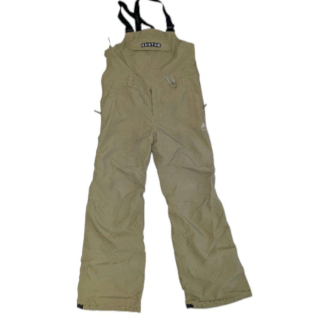 BURTON カーキ スノーボード ビブパンツ