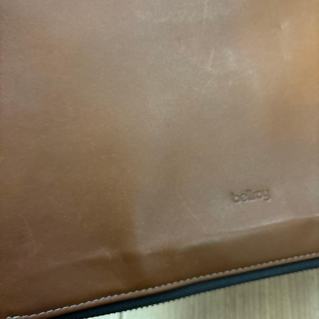 Bellroy フォリオ　キャラメル　A4