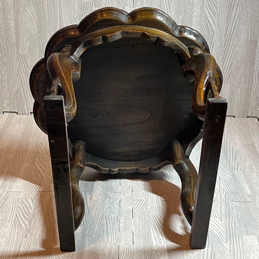 李朝 木製 ソバン ちゃぶ台 ビンテージ 骨董 韓国伝統工芸品 民藝