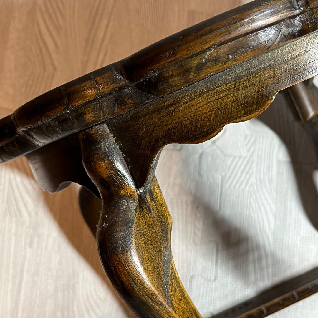 李朝 木製 ソバン ちゃぶ台 ビンテージ 骨董 韓国伝統工芸品 民藝