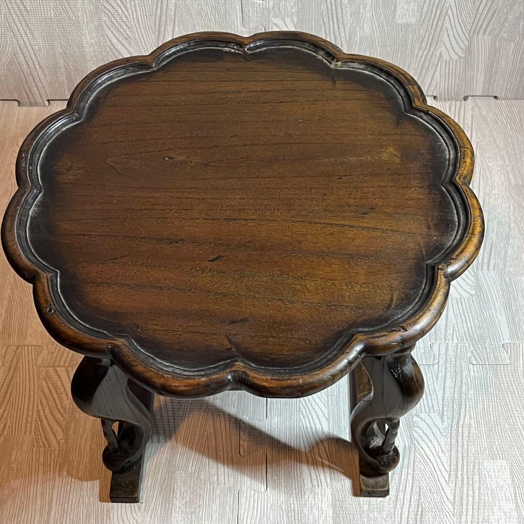 李朝 木製 ソバン ちゃぶ台 ビンテージ 骨董 韓国伝統工芸品 民藝