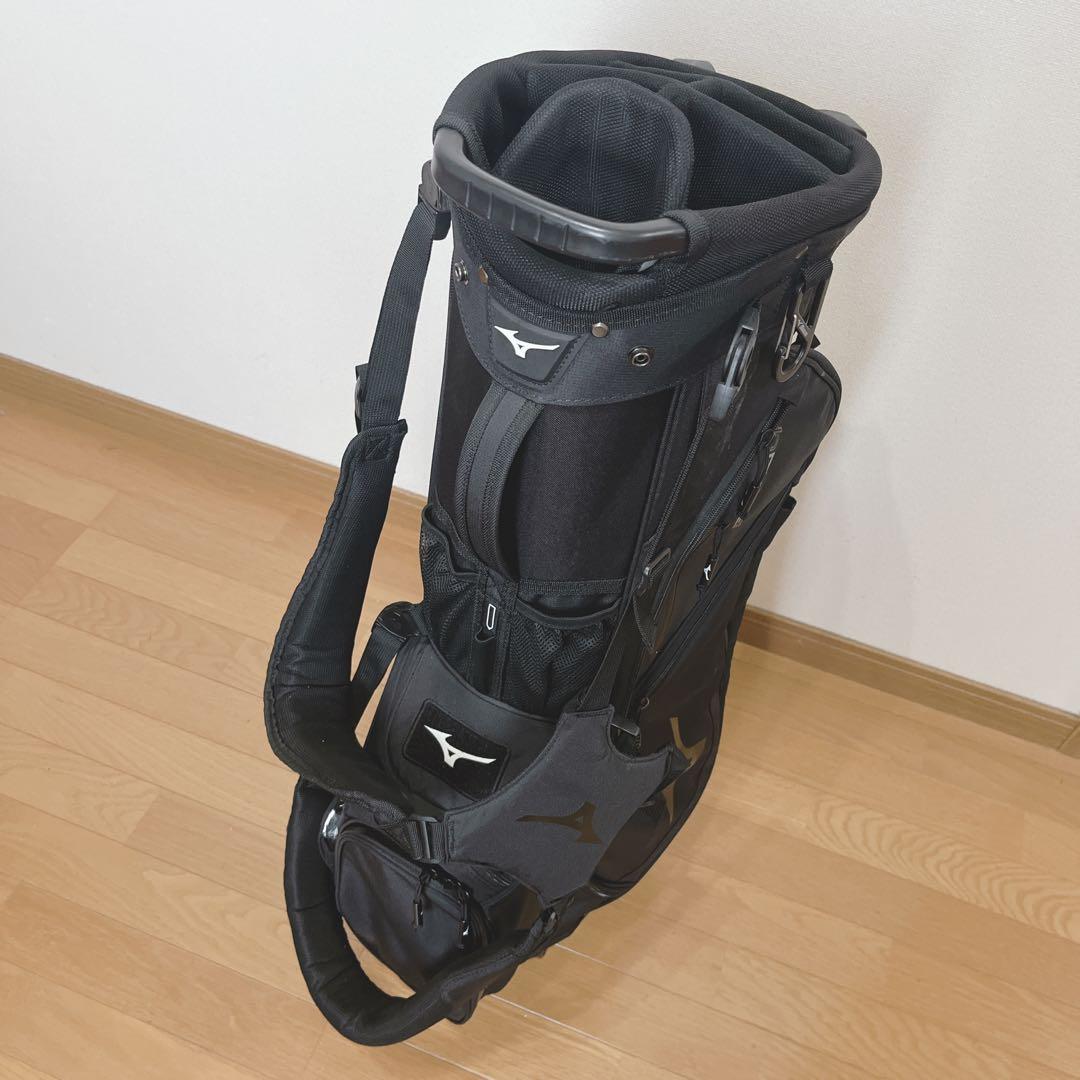 K199 MIZUNO 軽量型 スタンド式キャディバッグ